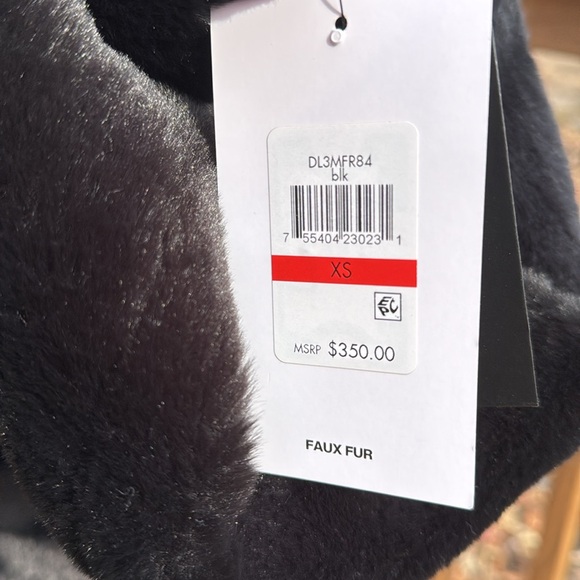 NWT DKNY winter coat  size XS/black - Picture 7 of 9